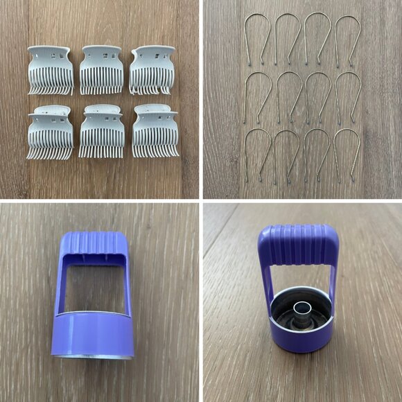 Vintage Conair More Big Curls Volume Hairsetter 1998 Jumbo Rollers 1 ½” CHV12N - Picture 5 of 10